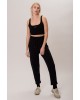 Γυναικείο μαύρο αμάνικο crop top - Collectiva Noir Heidi Top CNA01WB24FUT