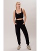 Γυναικείο μαύρο αμάνικο crop top - Collectiva Noir Heidi Top CNA01WB24FUT