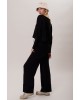 Γυναικείο μαύρο ψηλόμεσο παντελόνι - Collectiva Noir Gulia Pants CNA13WB24FUT 