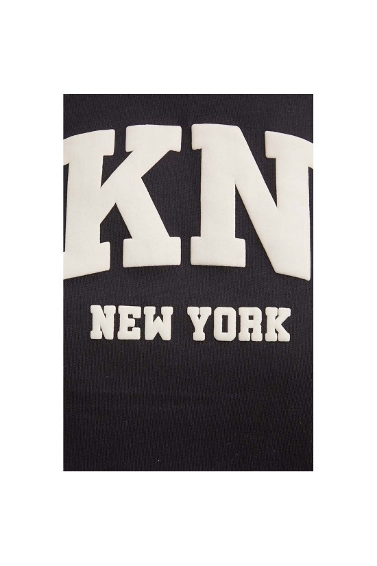 Γυναικεία μαύρη crop μπλούζα - DKNY DP4T9945