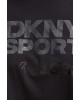 Γυναικεία μαύρη κοντομάνικη μπλούζα - DKNY DP4T9972