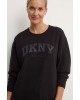 Γυναικεία μαύρη μπλούζα φούτερ - DKNY DP4T9809