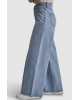 Γυναικείο τζιν παντελόνι wide leg - DKNY DJ4M4007