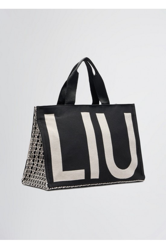 Γυναικεία μαύρη tote τσάντα - Liu Jo 2A5013T3152