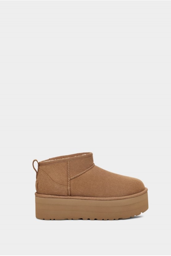 Γυναικεία ταμπά μποτάκια - Ugg Classic Ultra Mini Platforms W/1135092