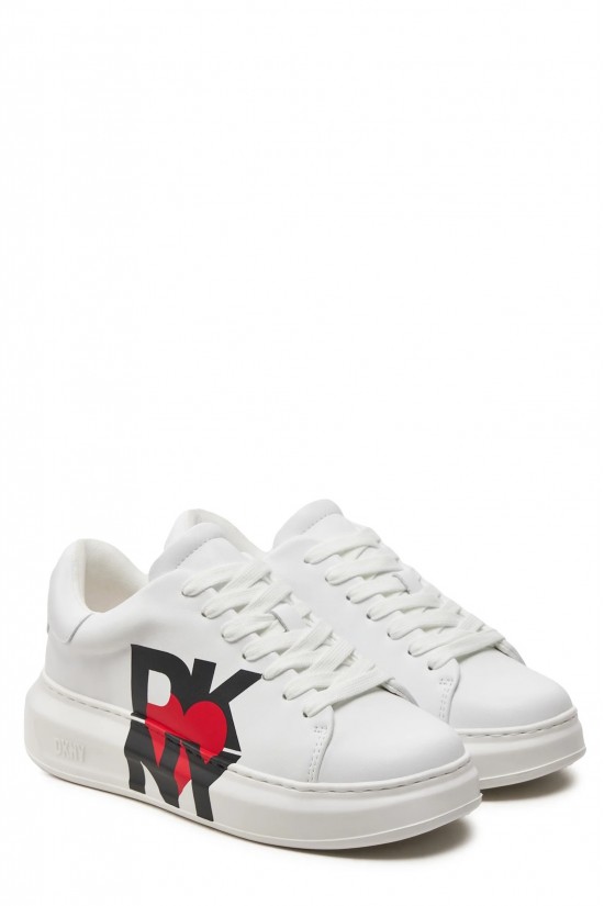 Γυναικεία λευκά sneakers με λεπτομέρειες - DKNY Jarita K2409681