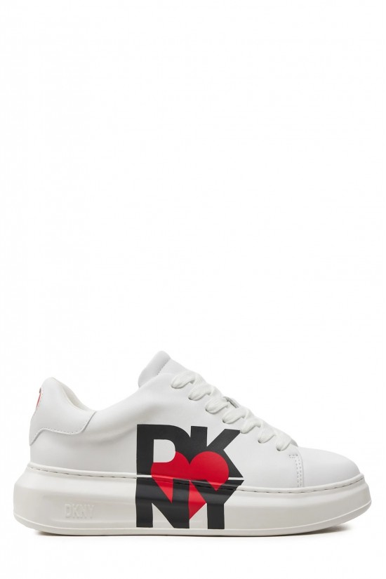 Γυναικεία λευκά sneakers με λεπτομέρειες - DKNY Jarita K2409681