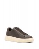 Ανδρικά καφέ δερμάτινα sneakers - Guess Elba FMTELBELE12