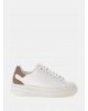 Γυναικεία λευκά δερμάτινα sneakers - Guess Elbina FLJELBFAL12