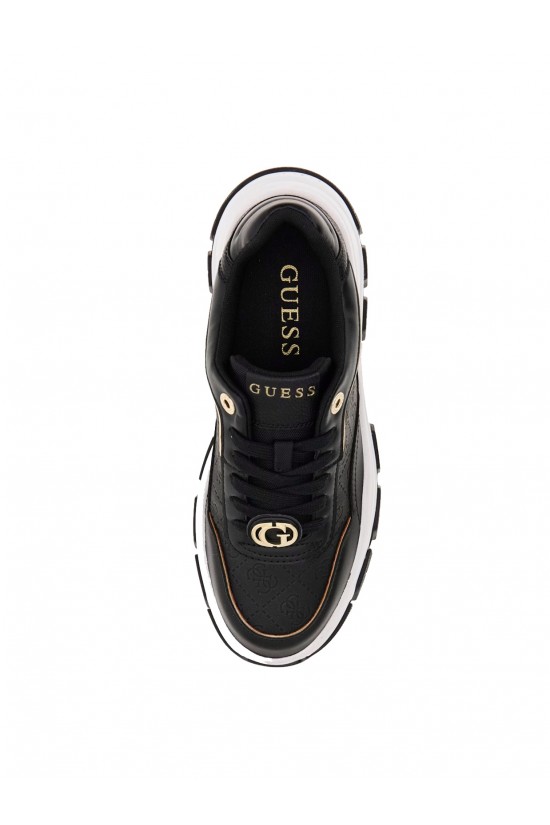 Γυναικεία μαύρα sneakers - Guess Berrett FLTBERELE12