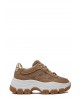 Γυναικεία καφέ sneakers - Guess Berrett FLTBERELE12