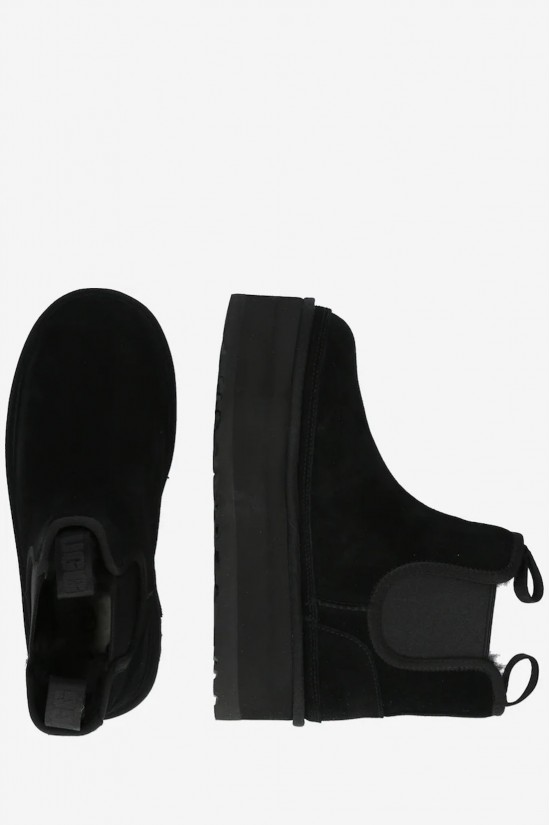 Γυναικεία μαύρα μποτάκια - Ugg Neumel platform chelsea blk W/1134526