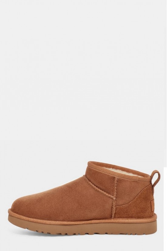 Γυναικεία καφέ μποτάκια ultra mini - Ugg Che W/1116109