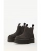 Γυναικεία γκρι μποτάκια - Ugg Neumel platform chelsea W/1134526