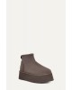 Γυναικεία γκρι μποτάκια - Ugg Classic Mini Dipper W/1168170