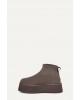 Γυναικεία γκρι μποτάκια - Ugg Classic Mini Dipper W/1168170