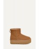 Γυναικεία καφέ μποτάκια Classic mini Platform - Ugg  W/1134991