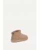 Γυναικεία μπεζ μποτάκια classic ultra mini - Ugg Sand W/1116109