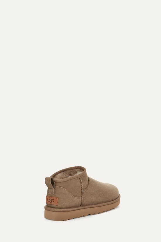 Γυναικεία καφέ-γκρι  μποτάκια ultra mini - Ugg Alp W/1116109