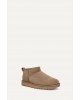 Γυναικεία καφέ-γκρι  μποτάκια ultra mini - Ugg Alp W/1116109