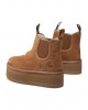 Γυναικεία καφέ μποτάκια - Ugg Neumel platform chelsea Che W/1134526