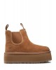 Γυναικεία καφέ μποτάκια - Ugg Neumel platform chelsea Che W/1134526